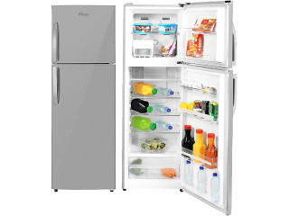 Super General 360 Liters Gross Compact Double Door Refrigerator-Freezer, No-Frost, LED-light, Inox, SGR-360i, 1 Year Warranty