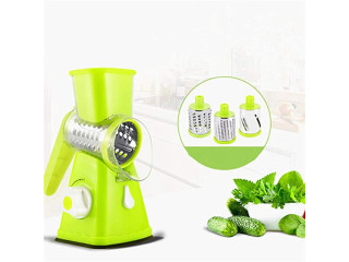 Manual Vegetable Tabletop Drum Round Onion Potato Carrot Grater Kitchen Gadgets