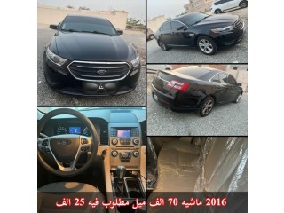 Black Ford Taurus Imported from America 2016 Model