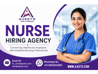 Nurse Hiring Agency for UAE | Hire Qualified Nurses with AJEETS