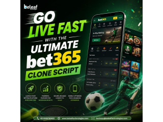 Go Live Fast with the Ultimate Bet365 Clone Script