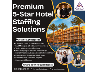 AJEETS Premium 5-Star Hotel Staffing Solutions for UAE