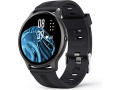 agptek-ip68-waterproof-activity-tracker-smartwatch-for-men-women-with-full-touch-screen-black-lw11-small-0