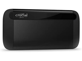 Crucial X8 1TB Portable SSD  Up to 1050MB/s  USB 3.2  External Solid State Drive, USB-C, USB-A  CT1000X8SSD9