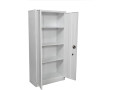 rigid-steel-office-cupboard-steel-filing-cupboardcabinet-with-shelves-storagflush-key-lock-white-small-1