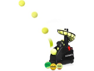 Portable Tennis Ball Tosser(3.7lb) for Self-Play|Ball Launcher Beginners/Kids/Coaches/Home-Court|Accurate&Efficient