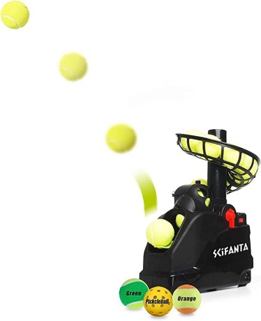 portable-tennis-ball-tosser37lb-for-self-playball-launcher-beginnerskidscoacheshome-courtaccurateefficient-big-0