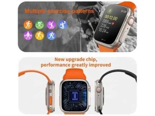 Ultra 8 Smartwatch Series 8 I S8 49mm 1.99 Inch Screen 4 Small Game Dual Straps Ultra8 Smart Watch with Ocean
