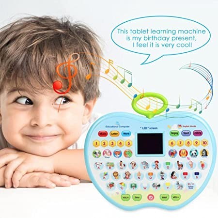 amerteer-kids-learning-pad-fun-kids-tablet-touch-and-learn-tablet-with-led-screen-games-early-child-development-toy-for-number-big-2