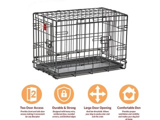 Dog Crate | MidWest Life Stages XS Double Door Folding Metal Divider Panel