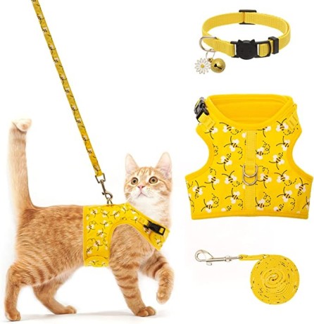 bingpet-cat-harness-with-leash-and-collar-for-walking-escape-proof-with-59-inches-leash-big-3