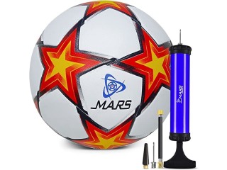 Mars Sports Football with Air Pump & Accessories