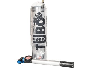 TuboPlus - TuboX4 Crystal + Pump with BETO Gauge - Tennis and Paddle Ball Pressurizer