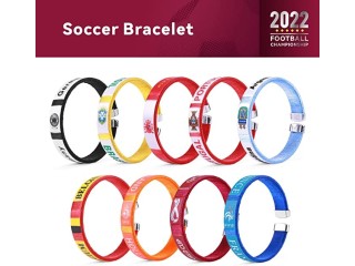Football Bracelet Soccer Wristband, Baytion Braided Bracelets for Women for Men for Kids