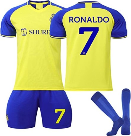 roll-over-image-to-zoom-in-kids-football-soccer-jersey-kids-football-kit-children-football-uniforms-short-sleeved-football-shirts-big-0