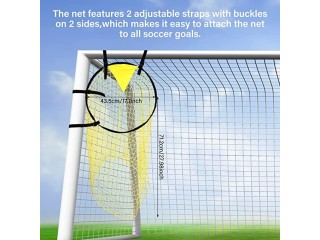 2 Pcs Soccer Top Bins Soccer Target Goal Soccer Ball Target with Highlighted Scoring Zones Corner Shooting Soccer