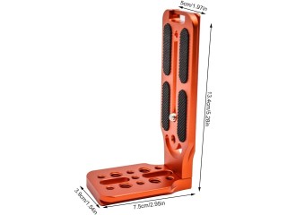 DSLR Camera L Bracket Quick Release Plate Vertical Horizontal Switching Tripod Quick Release Board Compatible with Canon