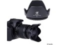 55mm-set-of-2-camera-lens-hoods-and-1-lens-cap-rubber-collapsible-tulip-flower-sun-shade-small-0
