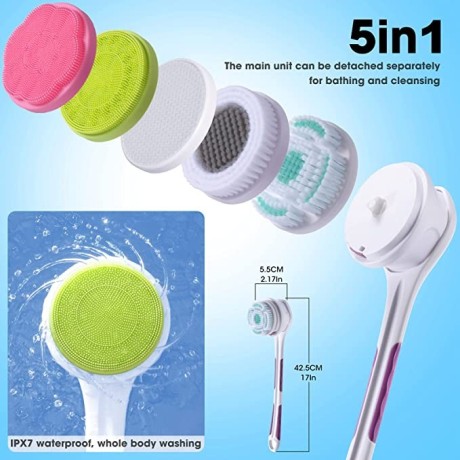 rechargeable-back-brush-ipx7-long-handle-exfoliating-spin-scrubber-for-shower-bathing-cleansing-wash-deep-cleaning-big-1
