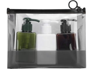 Travel Bottles for Toiletries, Travel Tubes Refillable Travel Accessories for Body Bath Shampoo and Lotion