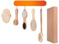 stufy-body-brush-set-exfoliating-long-handle-clean-bath-accessories-bamboo-natural-skin-care-bath-brush-set-reliable-material-small-1
