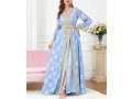 haakyea-ramadan-abayas-dress-for-woman-muslim-sets-vneck-floral-embroidery-lace-insert-belted-kaftan-long-sleeve-marrow-chic-and-elegant-small-0