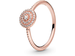 PANDORA Jewelry Elegant Sparkle Cubic Zirconia Ring in Rose