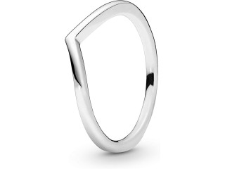PANDORA Jewelry Polished Wishbone Sterling Silver Ring