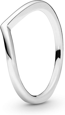 pandora-jewelry-polished-wishbone-sterling-silver-ring-big-0