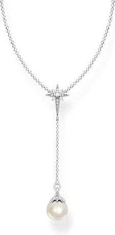 thomas-sabo-womens-pearl-necklace-with-star-925-sterling-silverwhite-silver-big-0