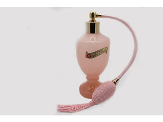 Martinoli Murano Glass Perfume Sprayer, Pink Opaline - 400 g