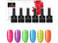 bluesky-gel-nail-polish-set-complete-smoothie-collection-6-x-10-ml-pink-yellow-blue-purple-green-orange-coral-small-0