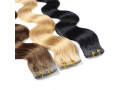 hair2heart-25g-x-10-tapes-wavy-human-hair-extension-natural-black-40-cm-length-small-2