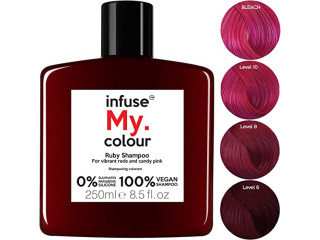 Infuse My. Colour Ruby Shampoo, Ruby, 250 ml
