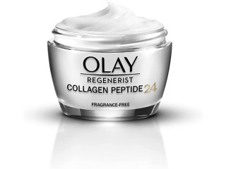 Olay Collagen Peptide24 Day Cream Fragrance-Free Moisturising Cream with Vitamin B3