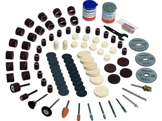 Dremel 724 EZ SpeedClic Accessory Set - 150 Rotary Tool Accessories for Cutting, Carving, Sanding, Cleaning, Grinding, Polishing, Sharpening