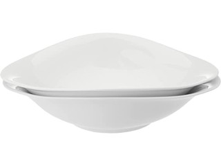 Villeroy & Boch, Vapiano, Pasta Bowl Set for 2 People, 2 Pieces, 800ml, Premium Porcelain, White