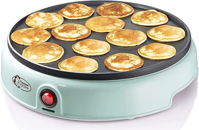 bestron-poffertjes-maker-retro-design-mini-pancake-machine-with-non-stick-coating-sweet-dreams-800-w-mint-big-0