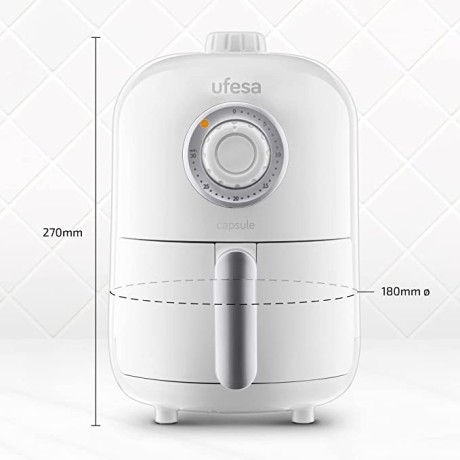 ufesa-af1000-hot-air-fryer-without-oil-airfryer-hot-air-1-litre-compact-and-efficient-1000-w-timer-200-c-temperature-big-2