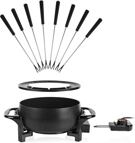 tristar-electric-fondue-kit-for-up-to-8-people-15-litre-capacity-includes-stainless-steel-forks-1000-watt-fo-1107-black-big-2