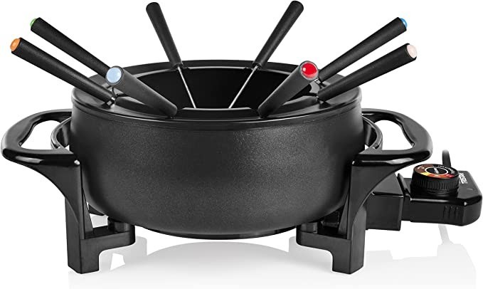 tristar-electric-fondue-kit-for-up-to-8-people-15-litre-capacity-includes-stainless-steel-forks-1000-watt-fo-1107-black-big-0