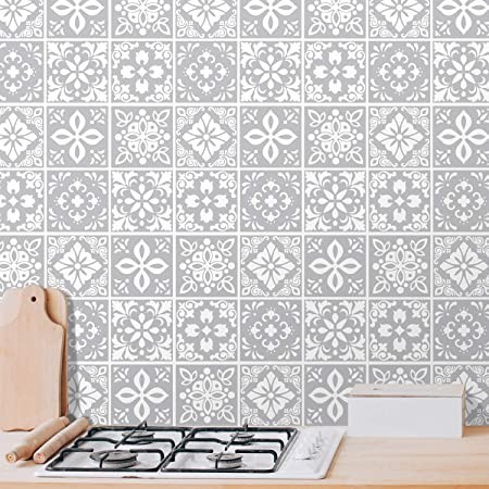 walplus-wall-tile-sticker-15cm6-24-pcs-light-grey-cement-diy-art-home-decorations-stick-on-tiles-decals-splashback-for-kitchen-decor-bathroom-big-4