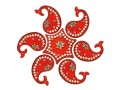 red-dolphin-design-acrylic-rangoli-for-home-office-diwali-indian-festivals-decoration-traditional-studded-with-faux-stones-floor-decorations-10-inch-small-0