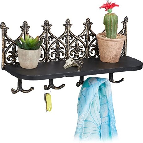 relaxdays-key-rack-with-shelf-key-wall-holder-with-8-hooks-cast-iron-vintage-key-holder-hallway-bronze-big-1