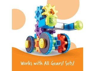 Learning Resources Gears! Gears! Gears! Rover Gears, Building Set, Puzzle, 43 Pieces, Ages 4+