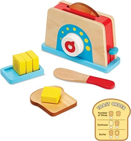 melissa-doug-9344-bread-and-butter-toaster-set-9-pcs-wooden-play-food-and-kitchen-accessories-big-2