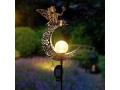 conkrian-garden-solar-lights-pathwayangel-moon-crackle-glass-globe-stake-with-angel-metal-lightswaterproof-warm-white-led-for-lawn-small-4