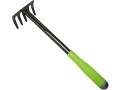 xclou-small-rake-in-black-yellow-powder-coated-arithmetic-with-silver-hammer-blow-small-0