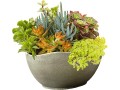 classic-home-garden-573d-120-arc-pot-planter-stone-small-0