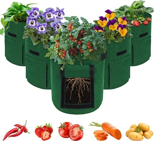 litlandstar-potato-growing-bag-5-pack-15-gallon-vegetable-growing-plant-bags-with-viewing-window-and-handles-for-vegetables-big-1